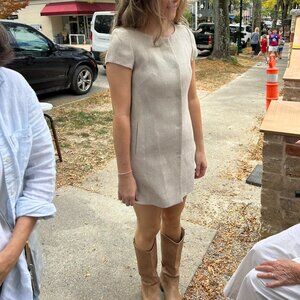 Charlotte Brody Linen Mini Dress